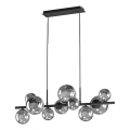 ONLI - Lustre em cabo PALOMA 10xG9/3W/230V preto/fumado