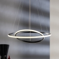 ONLI - Lustre LED suspenso NOELIA LED/30W/230V preto