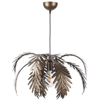 ONLI - Lustre suspenso em cabo DUBAI 1xE27/22W/230V bronze