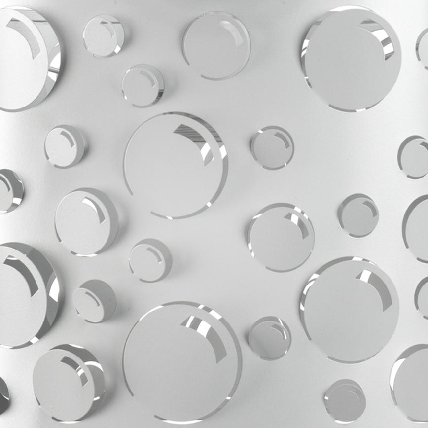 ONLI - Pendente com cabo BOLLICINE 1xE27/15W/230V branco