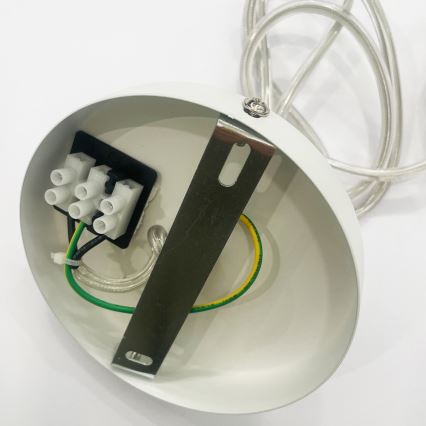 ONLI - Pendente com cabo BOLLICINE 1xE27/15W/230V branco