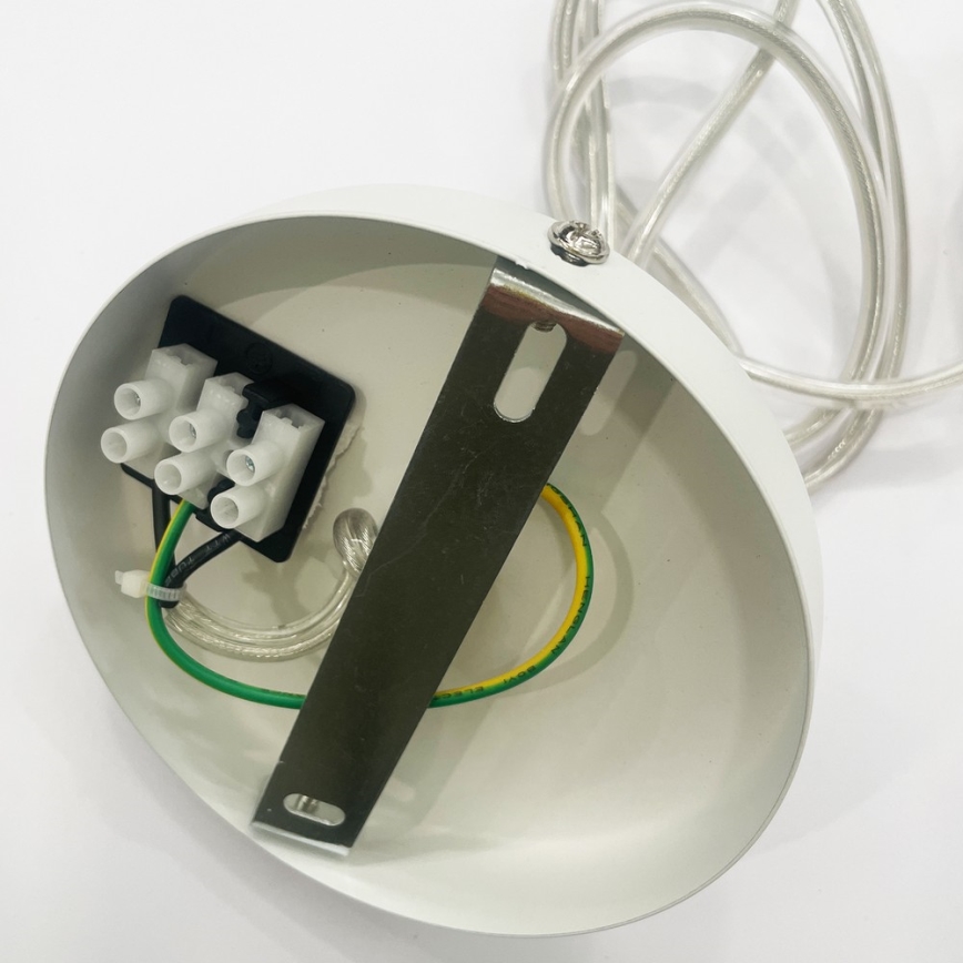 ONLI - Pendente com cabo BOLLICINE 1xE27/15W/230V branco