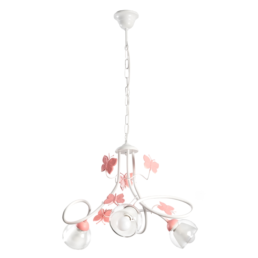 ONLI - Vidro de reposição para lustre infantil BUTTERFLY, Ø 11 cm