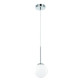 Open Design OR80049 - Lustre para casa de banho suspenso por cabo BAO 1xG9/8W/230V IP44 cromado brilhante
