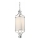Open Design OR80551 - Lustre em corrente LUNGA 1xE27/15W/230V cromo brilhante/branco