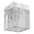 Open Design OR81039 - Spot orientável CUBO 1xG9/8W/230V transparente/cromado brilhante