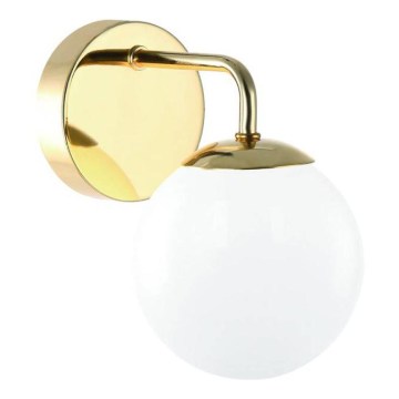 Open Design OR81398 - Candeeiro de parede para casa de banho BAO 1xG9/8W/230V IP44 dourado