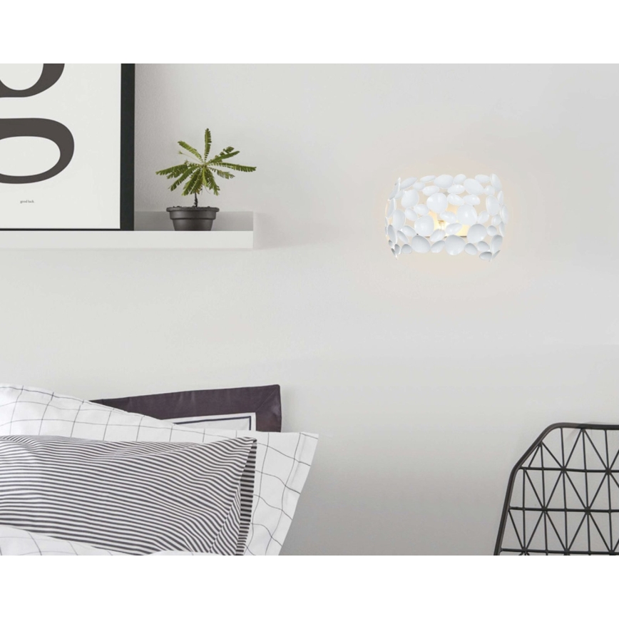 Open Design OR81466 - Aplique de parede CARERA 1xG9/7W/230V branco