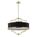 Open Design OR84160 - Lustre em haste STESSO 4xE27/15W/230V, Ø 55 cm, dourado/preto