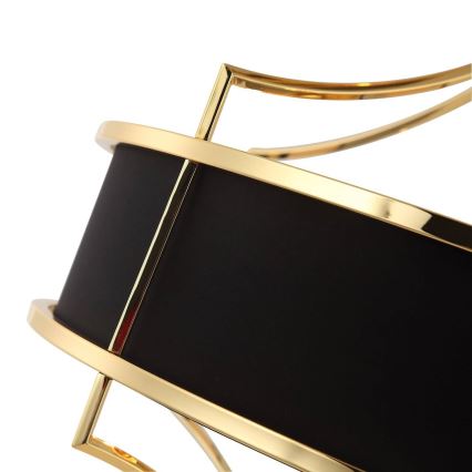 Open Design OR84160 - Lustre em haste STESSO 4xE27/15W/230V, Ø 55 cm, dourado/preto