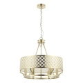 Open Design OR84382 - Lustre com corrente VERNO 6xE14/12W/230V Ø 55 cm latão
