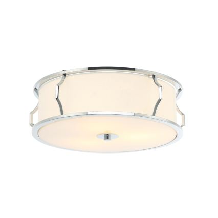 Open Design OR84399 - Luminária de teto PIRELO 3xE14/12W/230V diâmetro 45 cm cromada brilhante