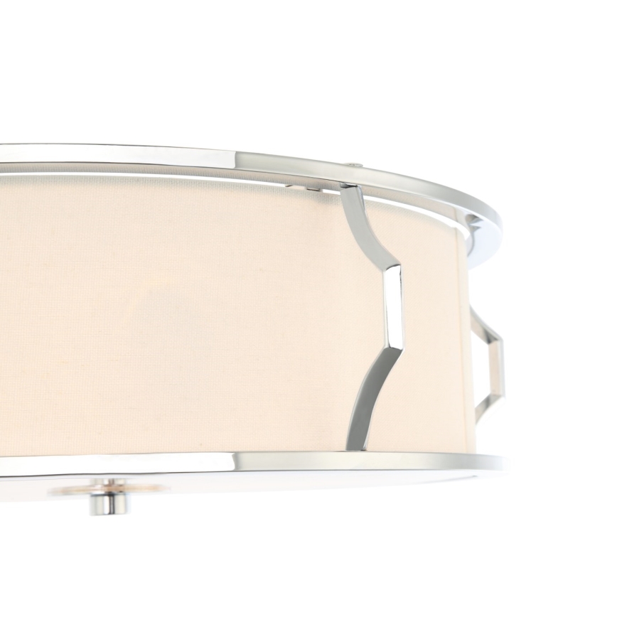 Open Design OR84399 - Luminária de teto PIRELO 3xE14/12W/230V diâmetro 45 cm cromada brilhante