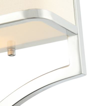 Open Design OR84504 - Aplique de parede GERDO 2xE14/12W/230V cromado brilhante/branco