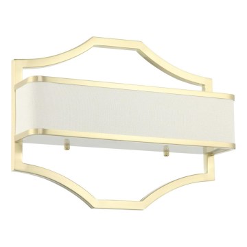 Open Design OR84511 - Aplique de parede GERDO 2xE14/12W/230V latão/branco