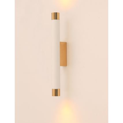 Open Design OR84559 - Aplique de parede Q 2xG9/3,5W/230V branco/dourado