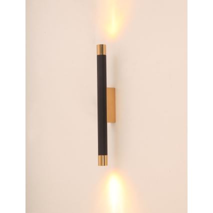 Open Design OR84573 - Aplique de parede Q 2xG9/3,5W/230V preto/dourado