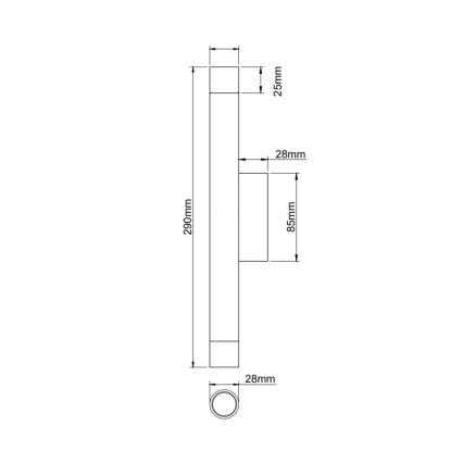 Open Design OR84573 - Aplique de parede Q 2xG9/3,5W/230V preto/dourado