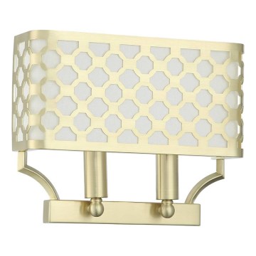 Open Design OR84603 - Aplique de parede VERNO 2xE14/12W/230V latão