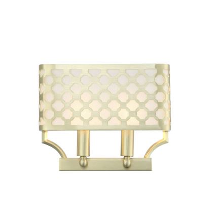 Open Design OR84603 - Aplique de parede VERNO 2xE14/12W/230V latão