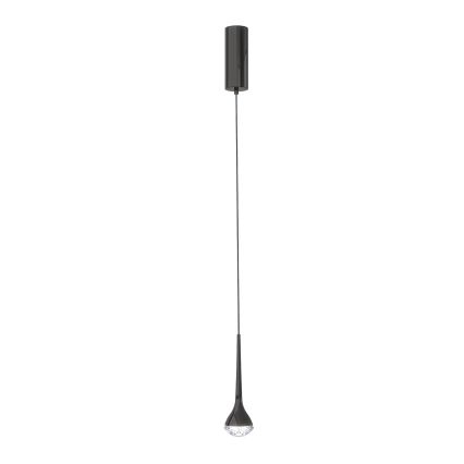 Open Design OR84795 - Candeeiro suspenso por cabo CRIMA LED/7W/230V, preto