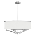 Open Design OR84801 - Lustre em haste GERDO 4xE27/12W/230V cromado brilhante/branco