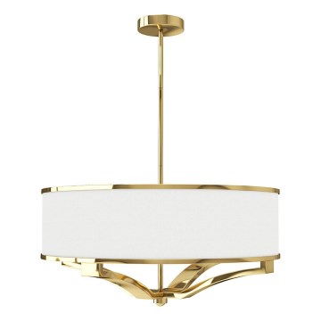 Open Design OR84825 - Lustre com haste GERDO 4xE27/12W/230V dourado/branco