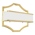 Open Design OR84832 - Aplique de parede GERDO 2xE14/12W/230V dourado/branco