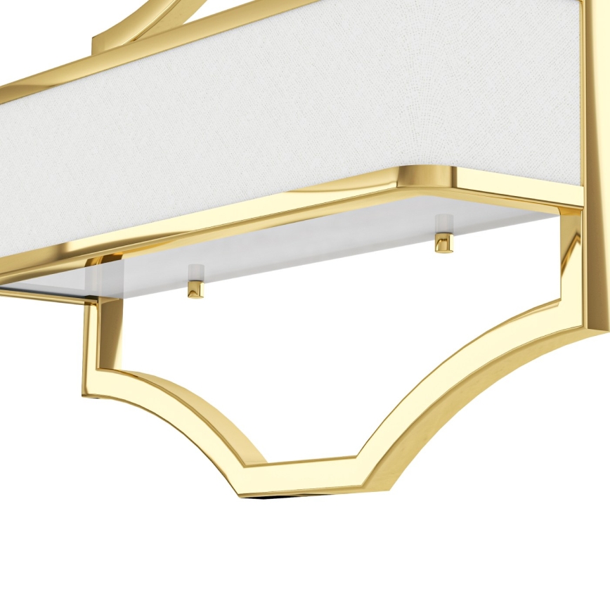 Open Design OR84832 - Aplique de parede GERDO 2xE14/12W/230V dourado/branco