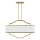 Open Design OR84856 - Lustre com haste GERDO OVALE 6xE14/12W/230V latão/branco
