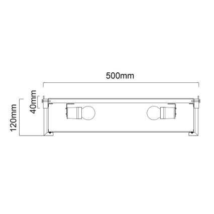 Open Design OR84931 - Luminária de teto ROMI 4xE14/12W/230V, diâmetro 50 cm, latão