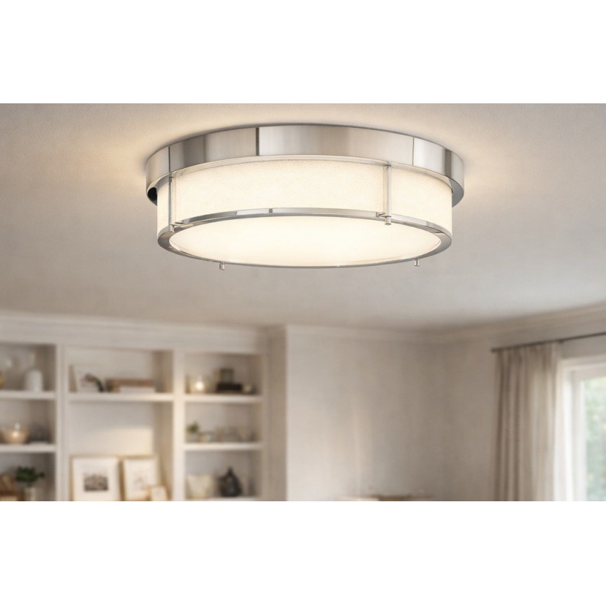 Open Design OR84948 - Candeeiro de tecto ROMI 3xE14/12W/230V Ø 40 cm cromado brilhante