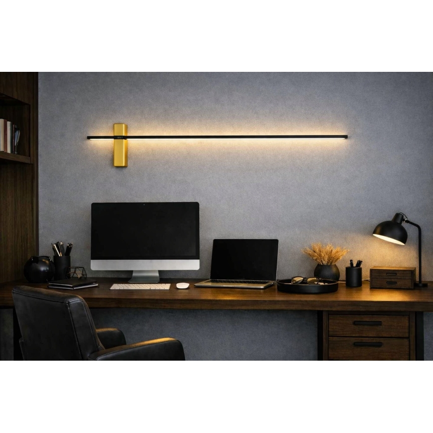 Open Design OR85075 - Aplique de Parede LED BENE LED/10,5W/230V 100 cm dourado
