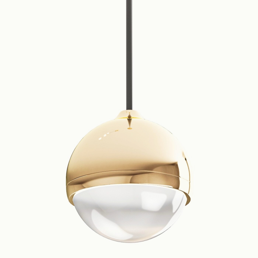 Open Design OR85099 - Lustre LED suspenso por cabo BOLICINA LED/5W/230V dourado