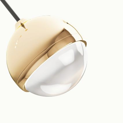 Open Design OR85099 - Lustre LED suspenso por cabo BOLICINA LED/5W/230V dourado