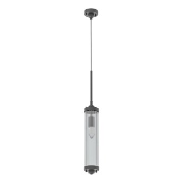Open Design OR85310 - Candeeiro pendente em cabo FIATTO 1xE14/12W/230V preto