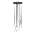 Open Design OR85358 - Lustre suspenso ERO 10xG9/8W/230V cromado brilhante