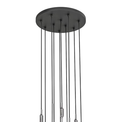 Open Design OR85358 - Lustre suspenso ERO 10xG9/8W/230V cromado brilhante