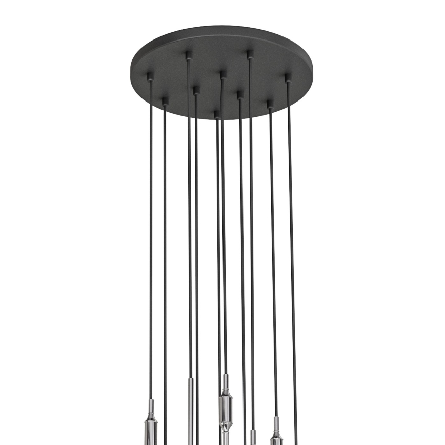 Open Design OR85358 - Lustre suspenso ERO 10xG9/8W/230V cromado brilhante