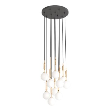 Open Design OR85365 - Lustre suspenso por cabo ERO 10xG9/8W/230V dourado