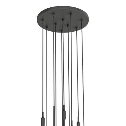 Open Design OR85372 - Lustre pendente em cabo ERO 10xG9/8W/230V preto