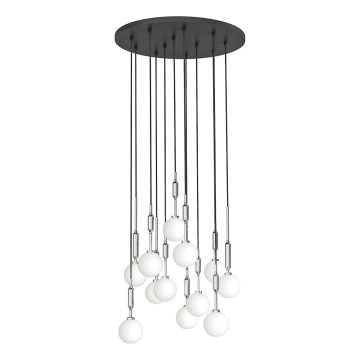 Open Design OR85389 - Lustre suspenso por cabo ERO 12xG9/8W/230V cromo brilhante