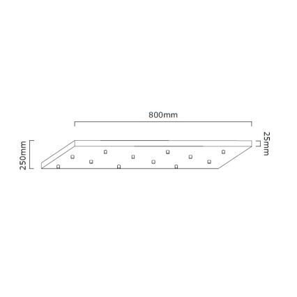 Open Design OR85457 - Lustre suspenso por cabo ERO, 12x G9/8W/230V, dourado