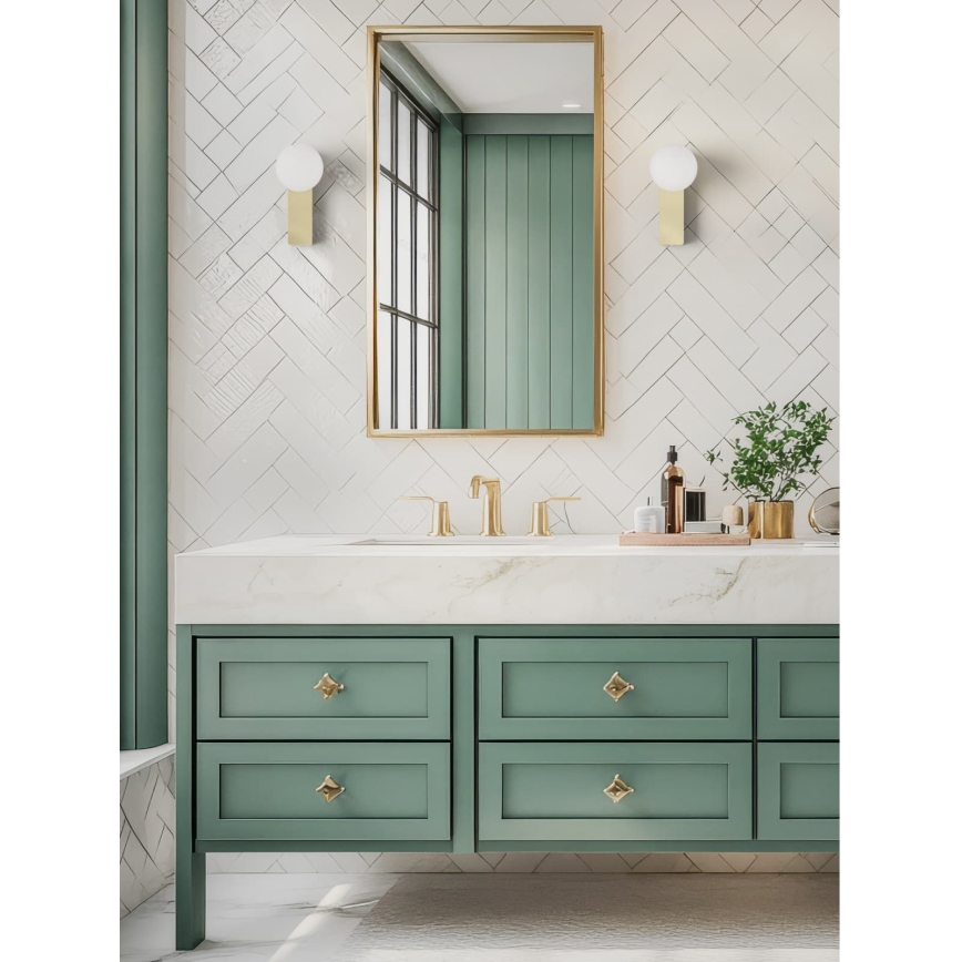 Open Design OR85532 - Aplique de parede para casa de banho BOLETTA 1xG9/8W/230V IP44 latão