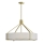 Open Design OR85662 - Lustre de haste DORETTO 6xE27/15W/230V Ø 70 cm dourado/branco