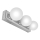 Open Design OR85709 - Aplique de parede para casa de banho MERINO 3xG9/8W/230V 30 cm IP44 cromado brilhante
