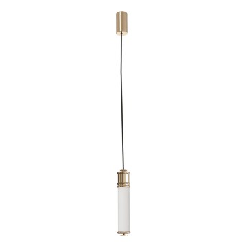 Open Design OR85723 - Lustre LED OMI suspenso por cabo, 10W/230V, latão