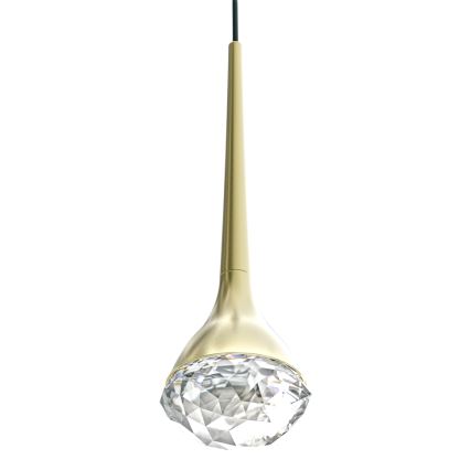 Open Design OR86171 - Lustre LED suspenso por cabo CRIMA LED/7W/230V latão