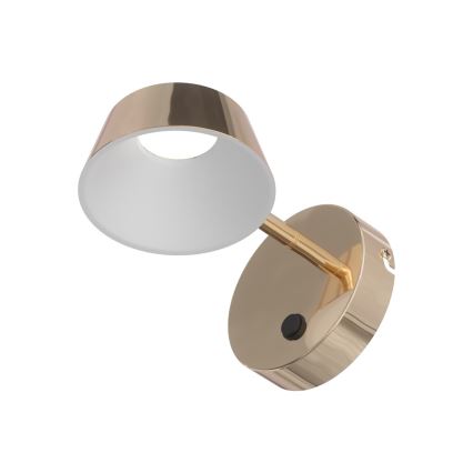 Open Design OR86539 - Aplique de parede LED TIMO LED/6W/230V 3000/4500/6500K latão