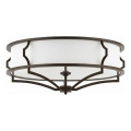 Open Design OR86614 - Candeeiro de tecto STESSO 6xE27/12W/230V diâmetro 85 cm castanho